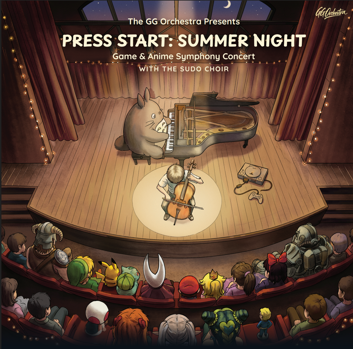 Press Start: Summer Night Concert poster